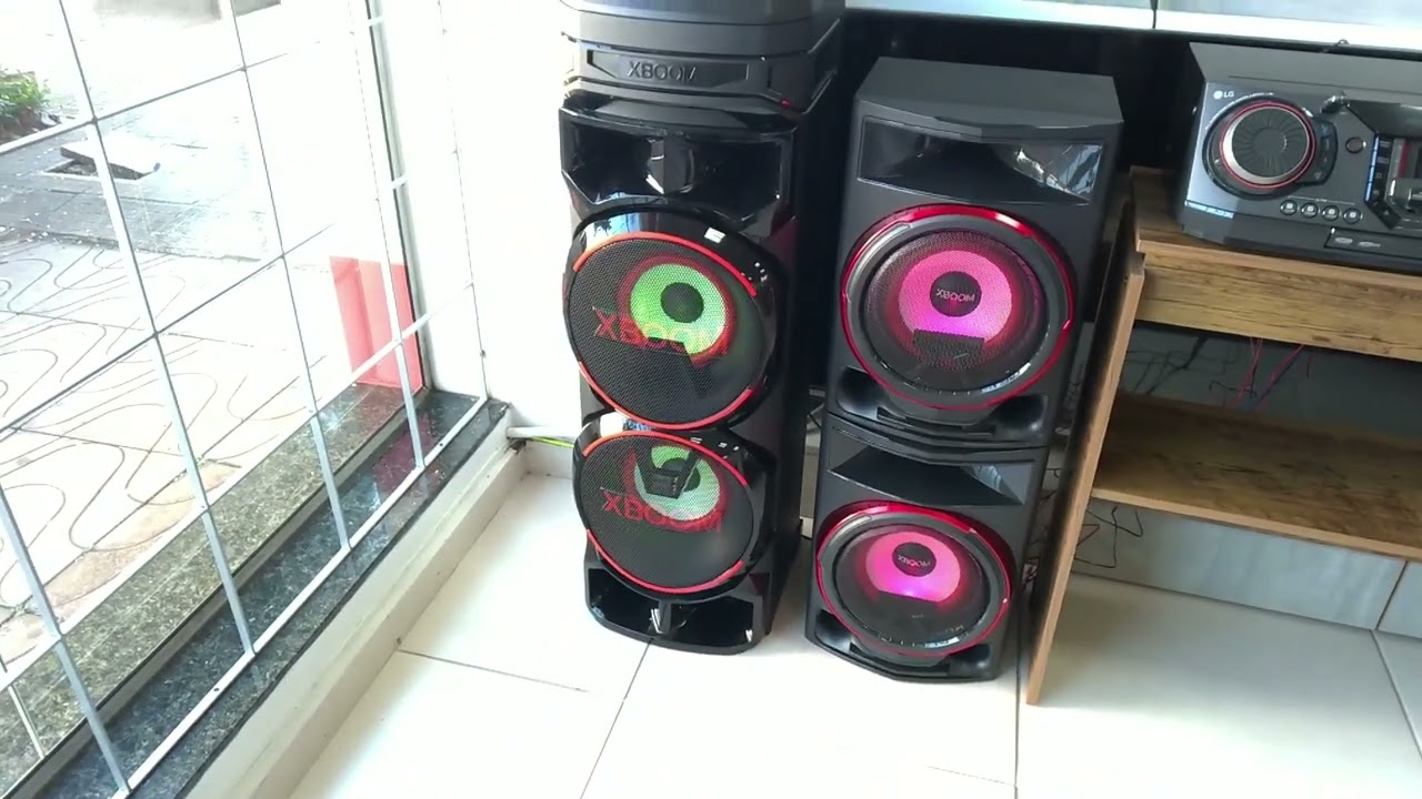 XBOOM, LG CL87 x RNC9, qual compra, Mini System ou caixa de som torre?