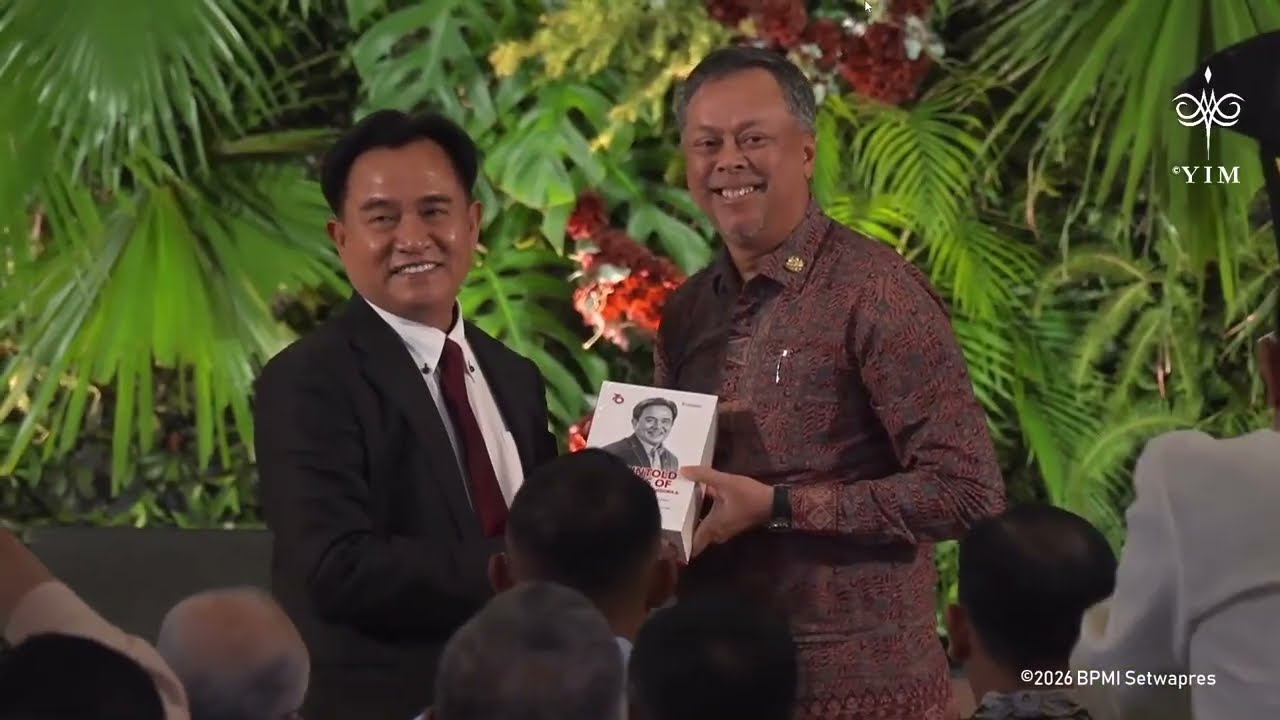 Wapres Hadiri Peluncuran Delapan Buku Yusril Ihza Mahendra
