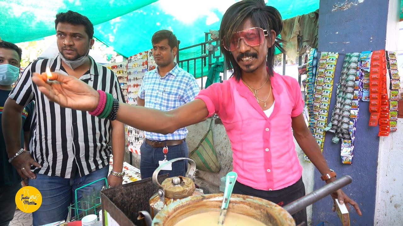 Nagpur Famous Dolly Ki Tapri Chai Rs. 5/- Only #viralDollychai
