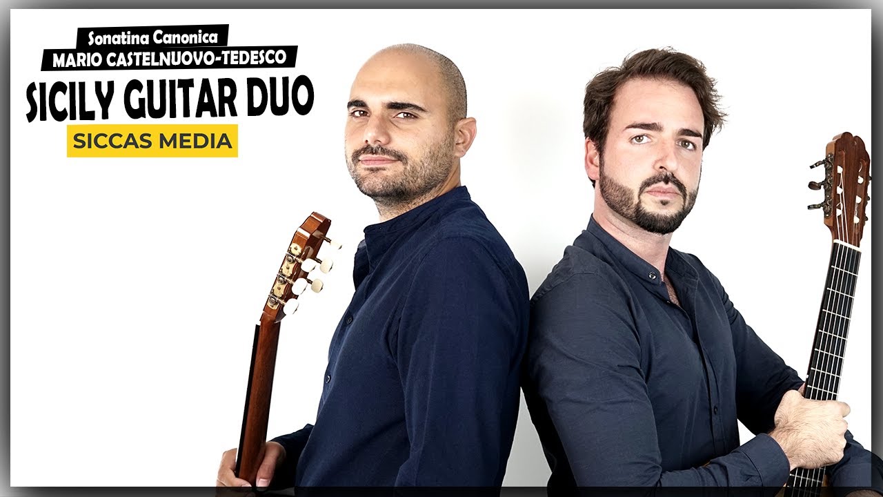 Mario Castelnuovo-Tedesco, Sonatina Canonica Op. 196: III. Fandango en Rondeau | Sicily Guitar Duo