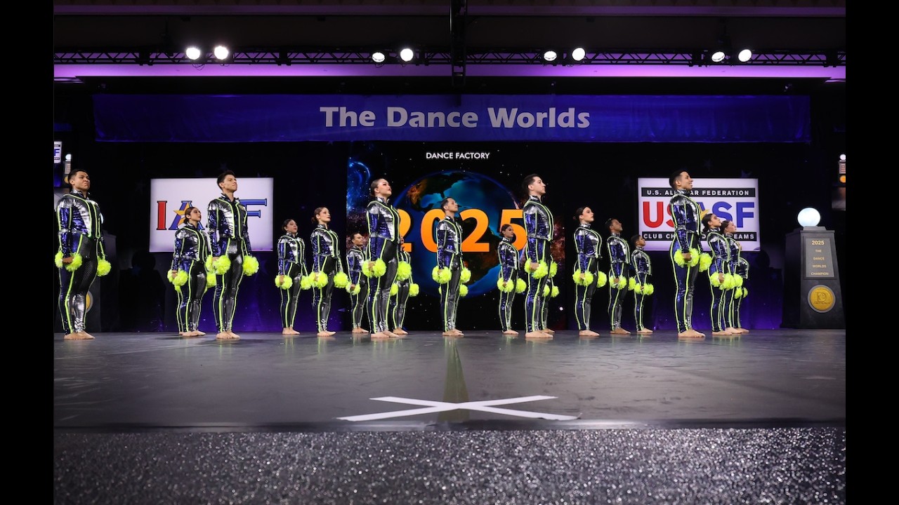 DANCE FACTORY DANCE WORLDS COED POM  2025