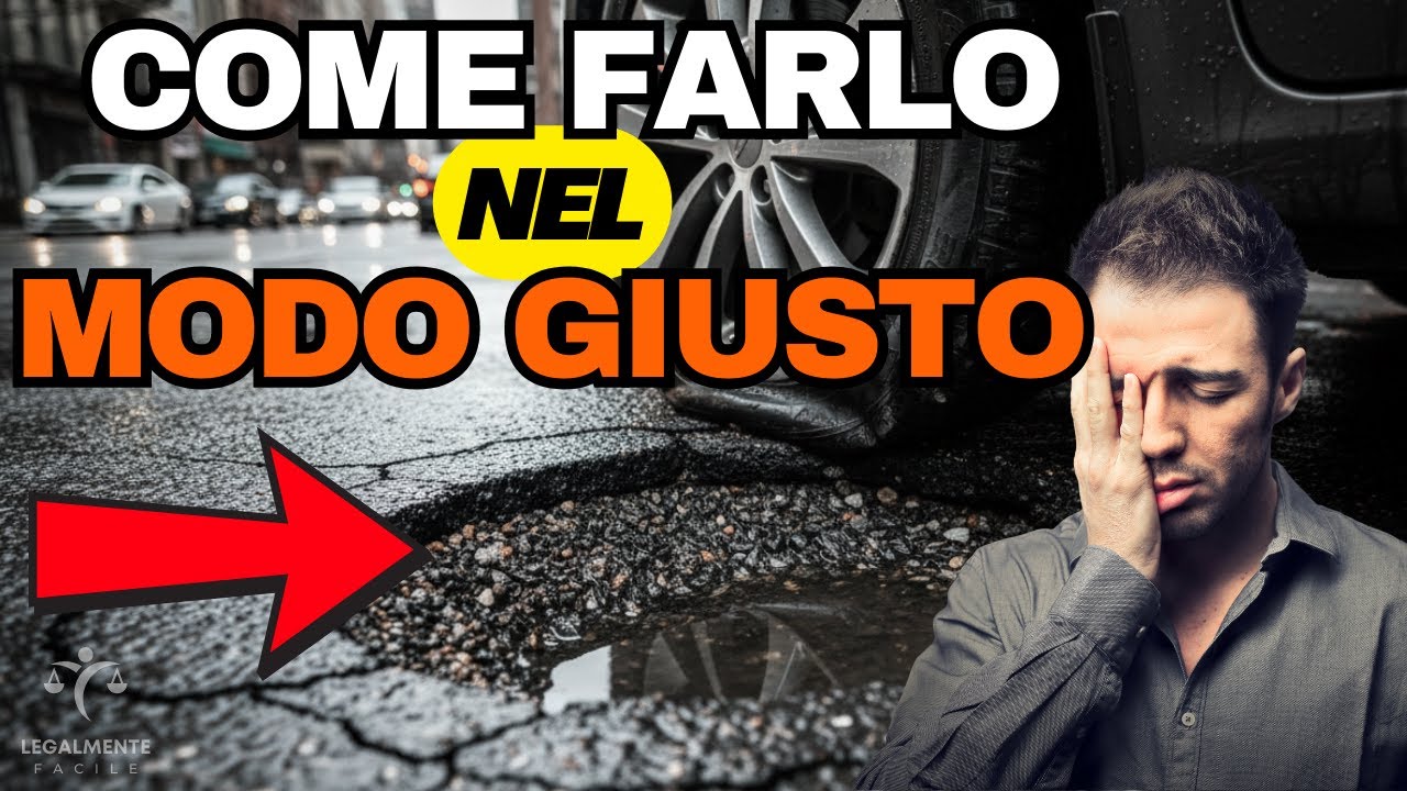 INCIDENTE PER BUCA STRADALE: HO DIRITTO AL RISARCIMENTO?