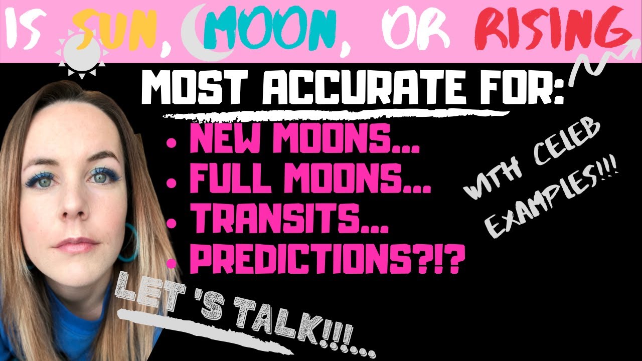 🧐SHOULD I WATCH MY SUN☀️ MOON🌙 OR 👣 RISING SIGN FOR FULL & NEW MOON PREDICTION VIDEOS?!?