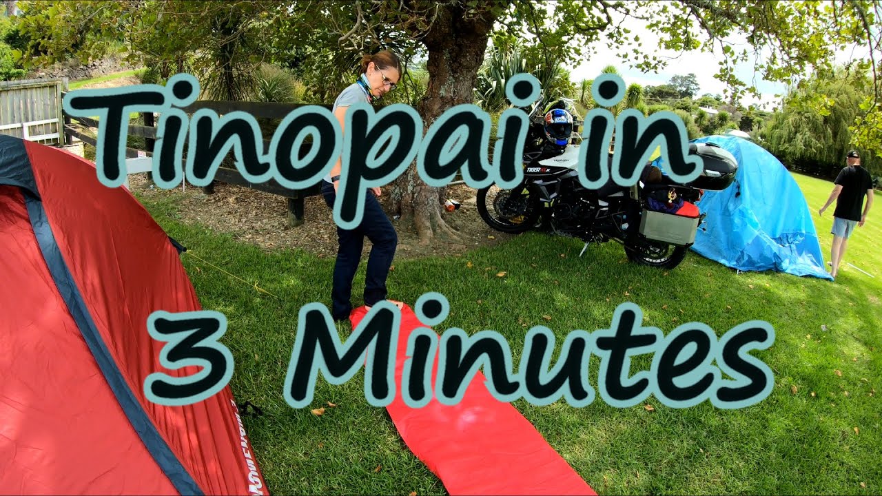 Tinopai Camping Trip in 3 Minutes