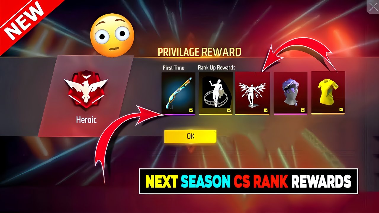 Next Cs Season 35 Rank Rewards 🤯 In Telugu | Next Booyah Pass 😍 | New Cs Season 35 Rank Rewards