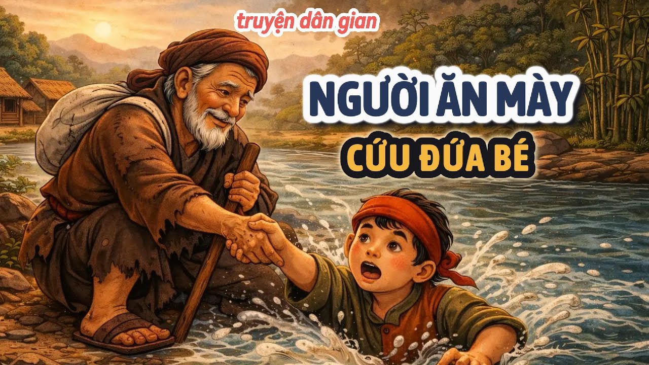NGƯỜI ĂN MÀY CỨU ĐỨA BÉ | Truyện Cổ Tích | Làng Gióng Kể Chuyện