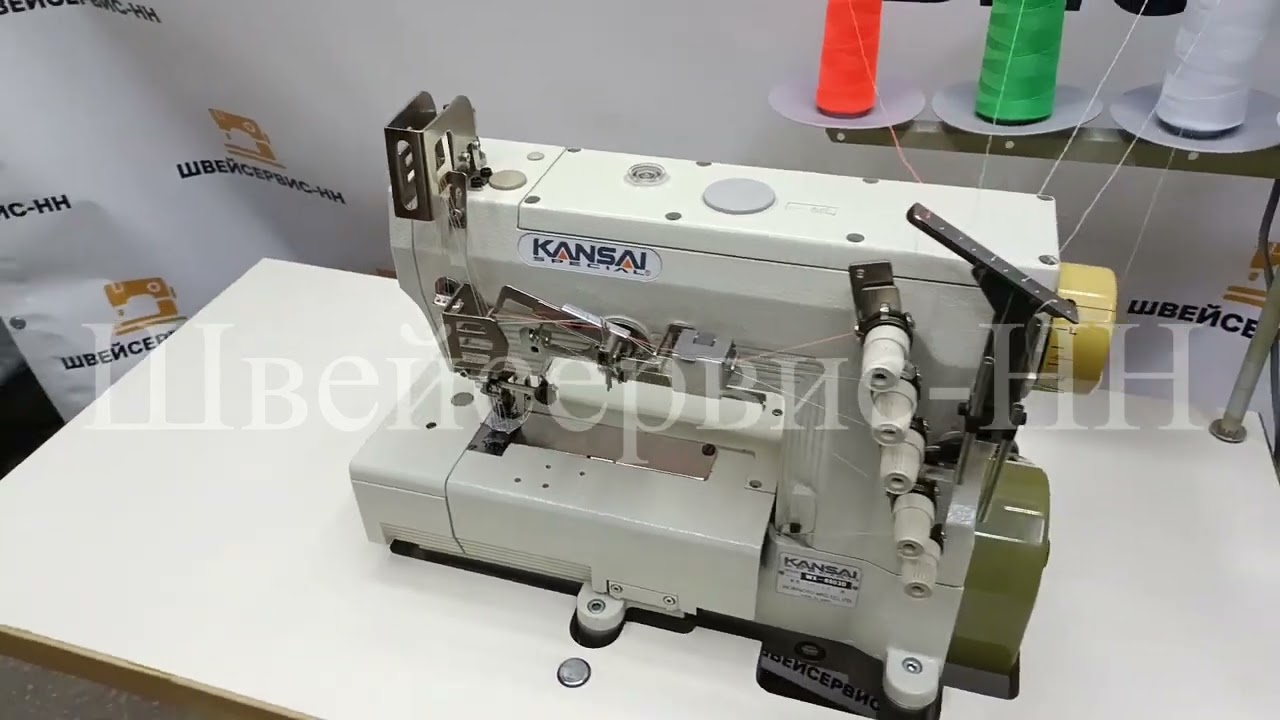 Плоскошовная машина Kansai Special WX 8803D (5,6мм)