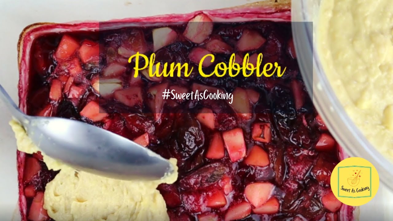 Make the BEST Plum Cobbler recipe - The Classic dessert you'll love