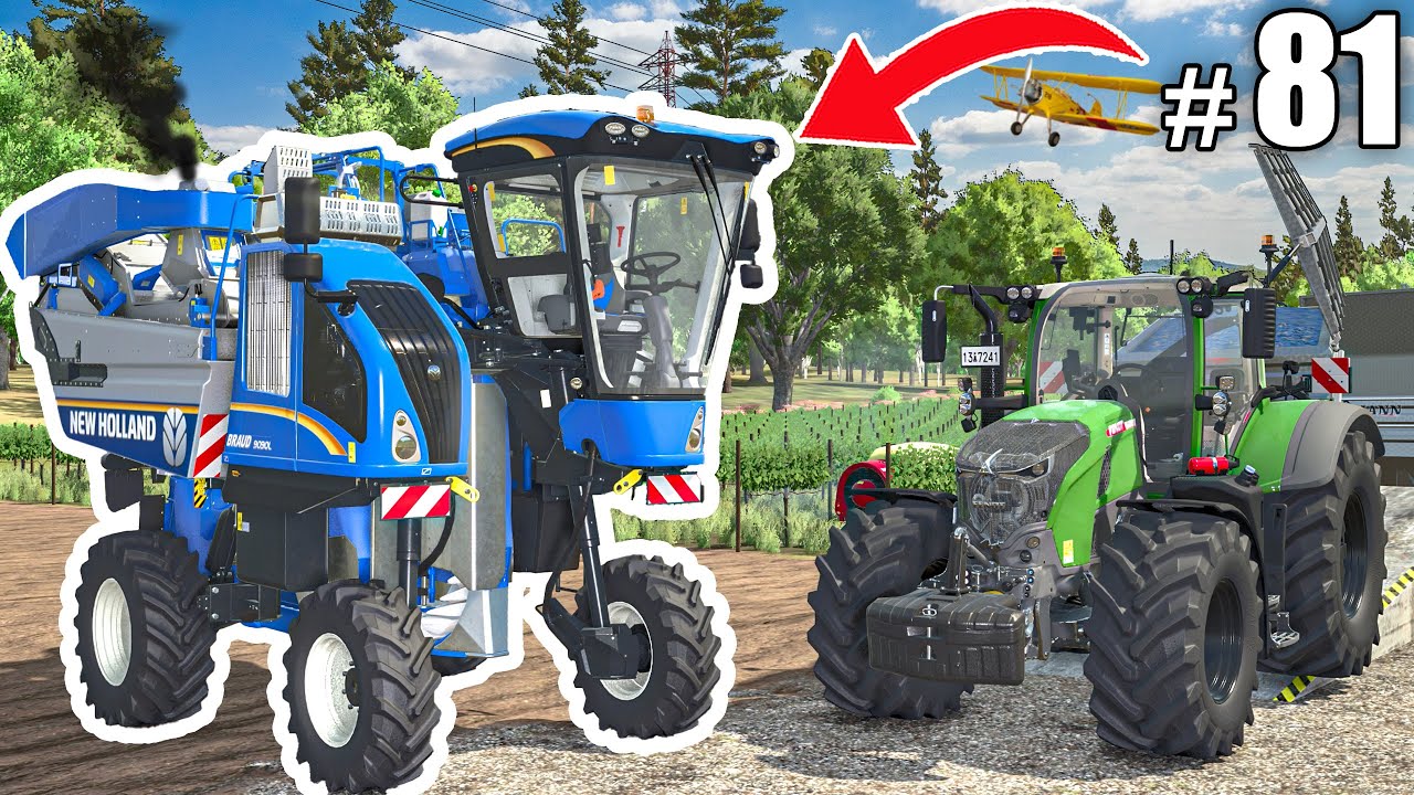 BIG GRAPE HARVEST with THE NEW BRAUD 9090L | Farming Simulator 25 - HUTAN PANTAI | Ep 81