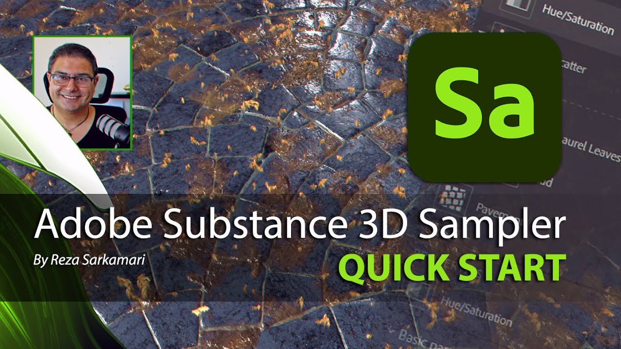 Быстрый старт: Adobe Substance 3D Sampler
