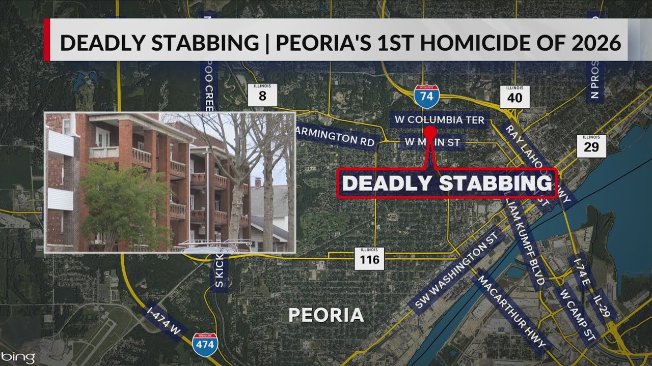 Stabbing incident leaves 35-year-old dead in Peoria