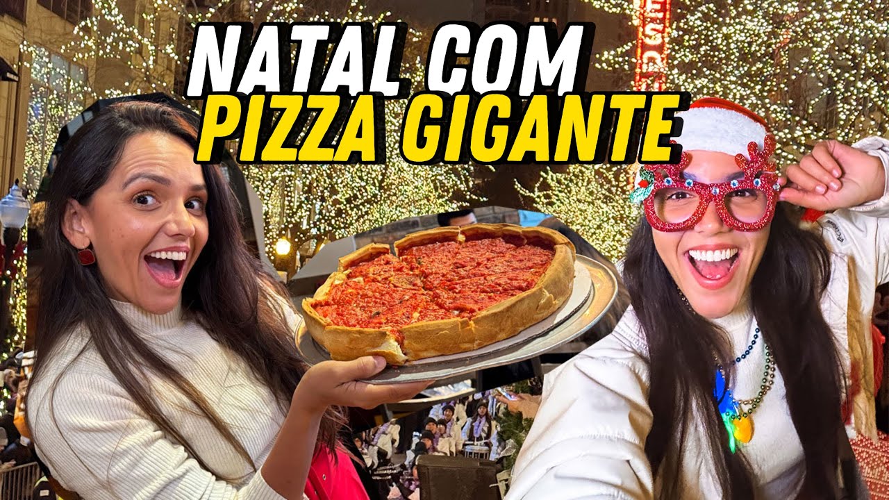 NATAL em CHICAGO: o que fazer? Lights Festival, Sky Deck, Christkindlmarket, Deep Dish Pizza e mais!