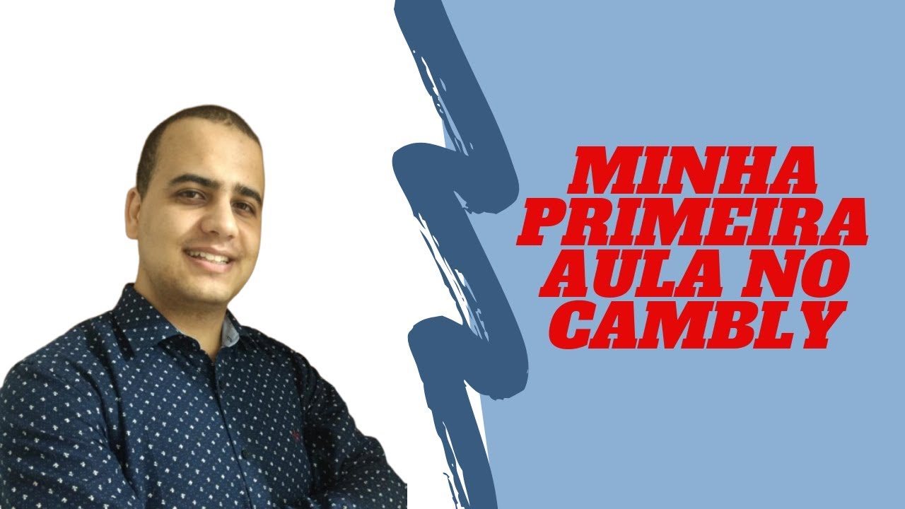 Primeira aula no Cambly - First time on Cambly