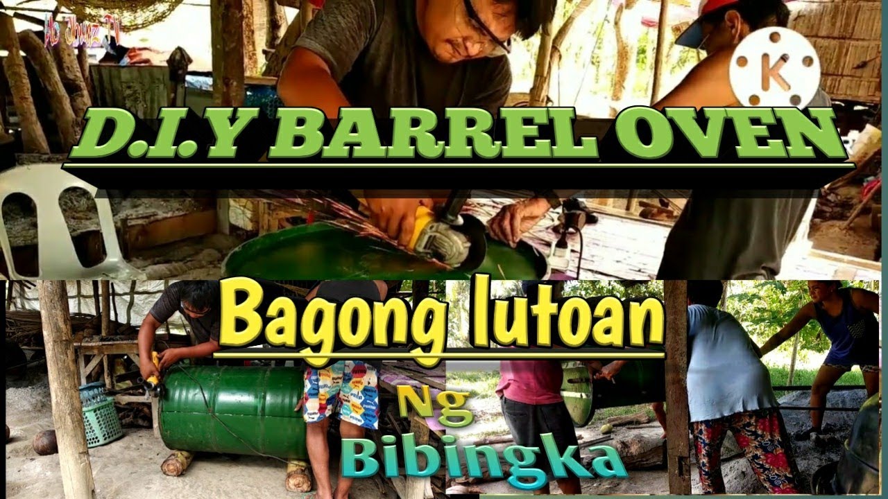 Bagong Lutoan ng Bibingka | D.I.Y OVEN | Bingkang Bisaya | Barrel Oven