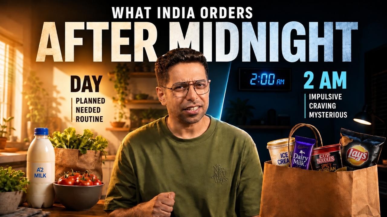 WHAT INDIA ORDERS AFTER MIDNIGHT? | @himeeshmadaan