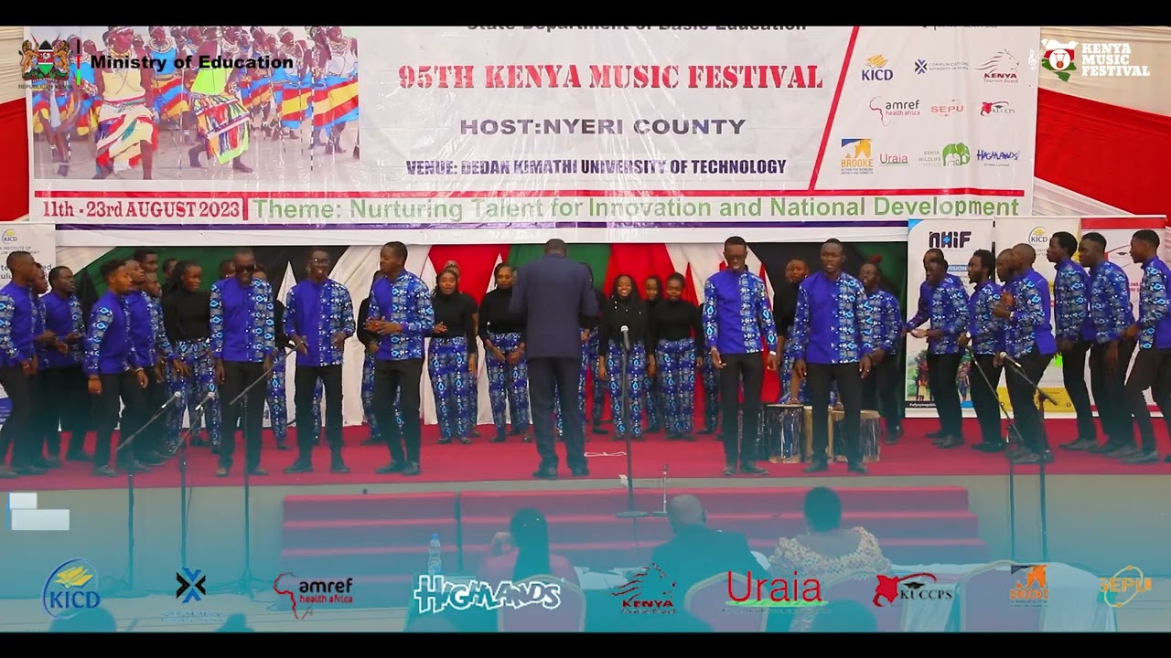 KU CHOIR PERFOMING NUMBER ONE//KMF2023//ZILIZOVUMA