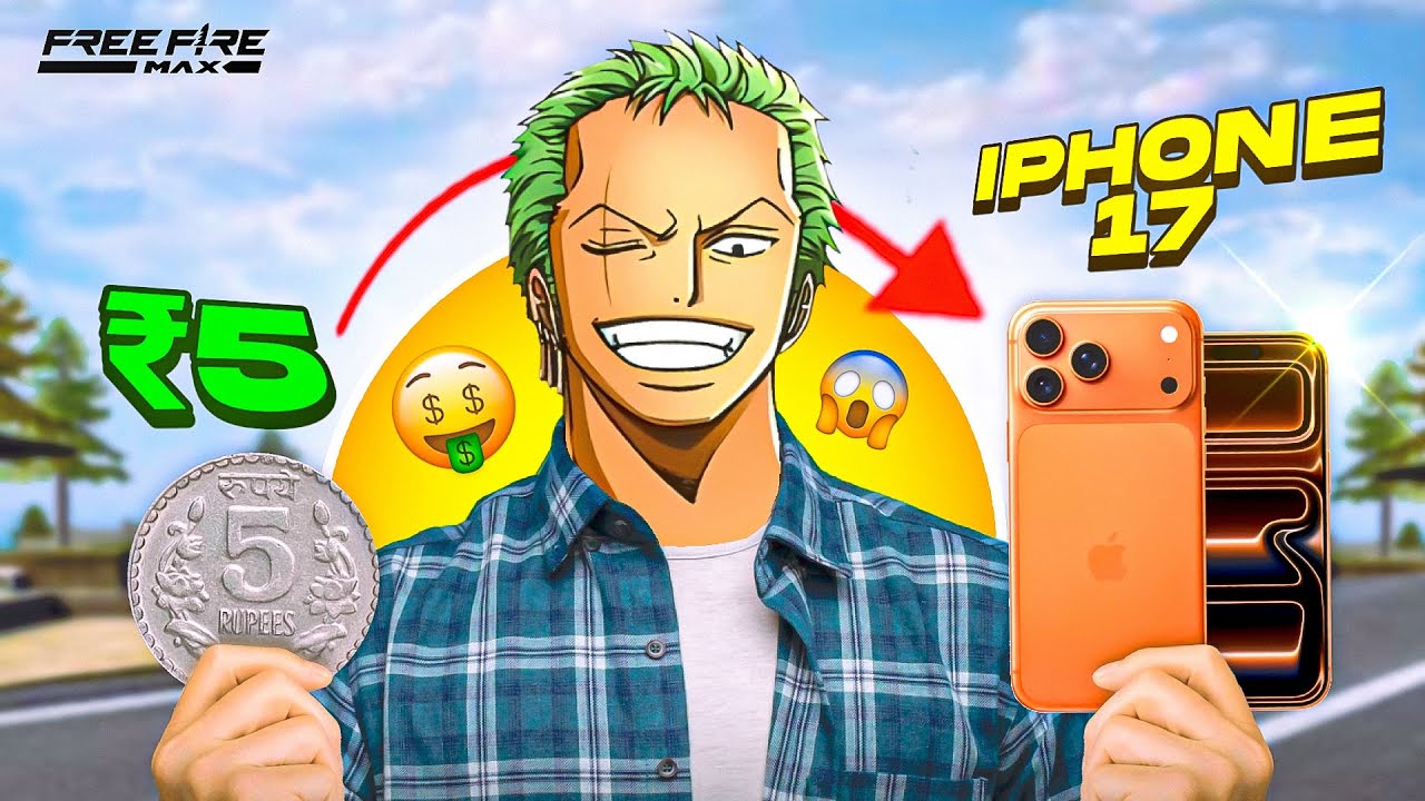 ₹5 to iPhone 17 🤯 Playing Solo Tournaments 🔥