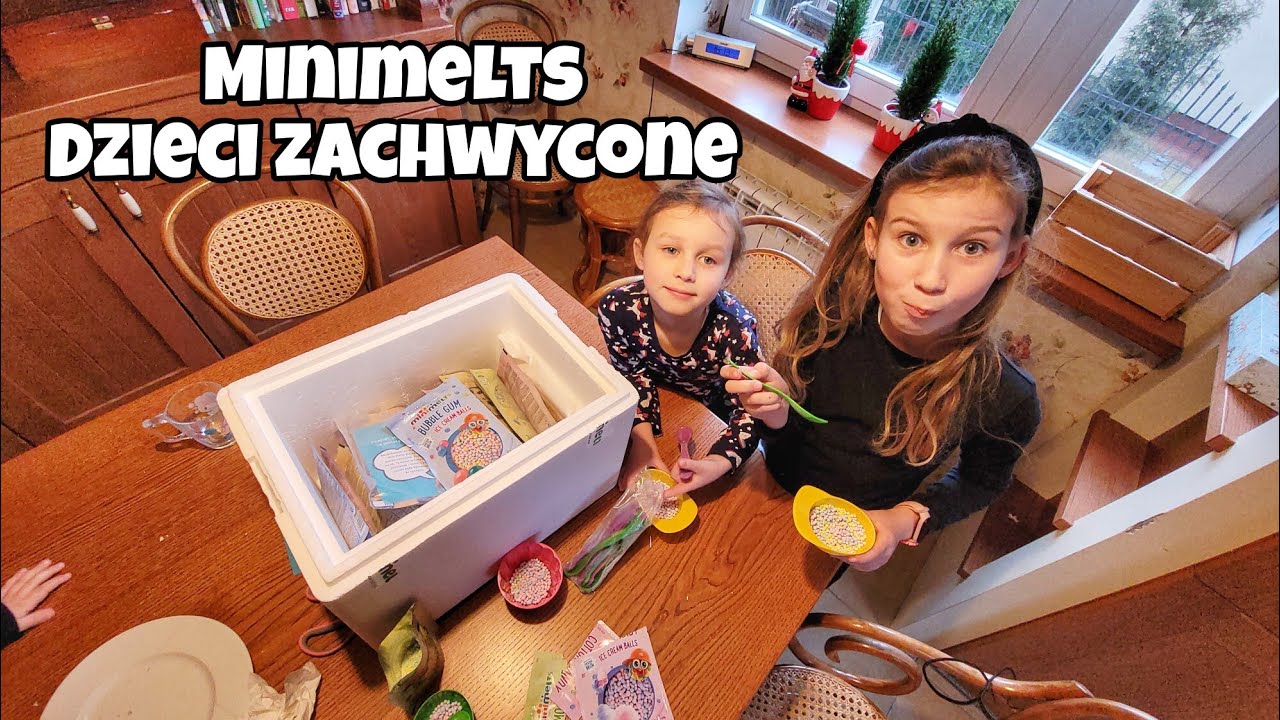 Kurier przywozi lody - zam&oacute;wiłam MiniMelts!! Super atrakcja dla dzieci Czy im smakowało?