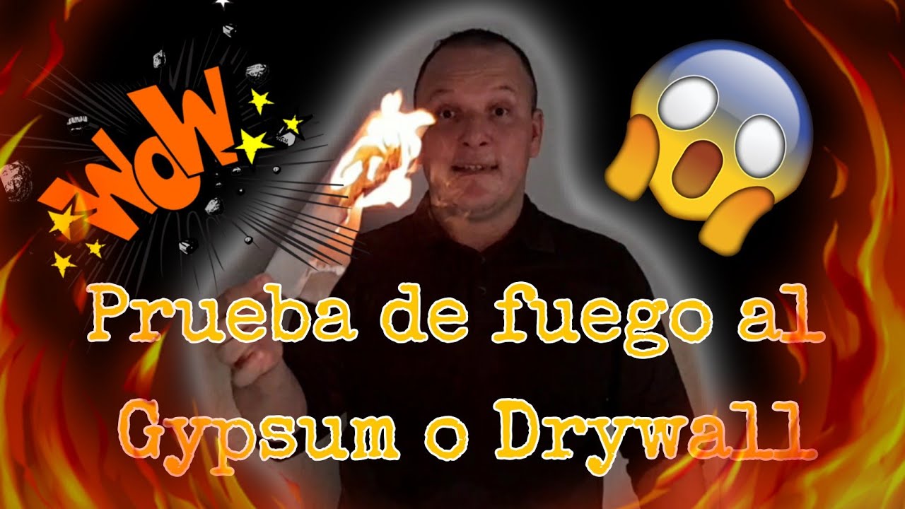 Prueba de fuego!!! en Pladur 🔥🔥🔥 y se 😱😱😱😱 