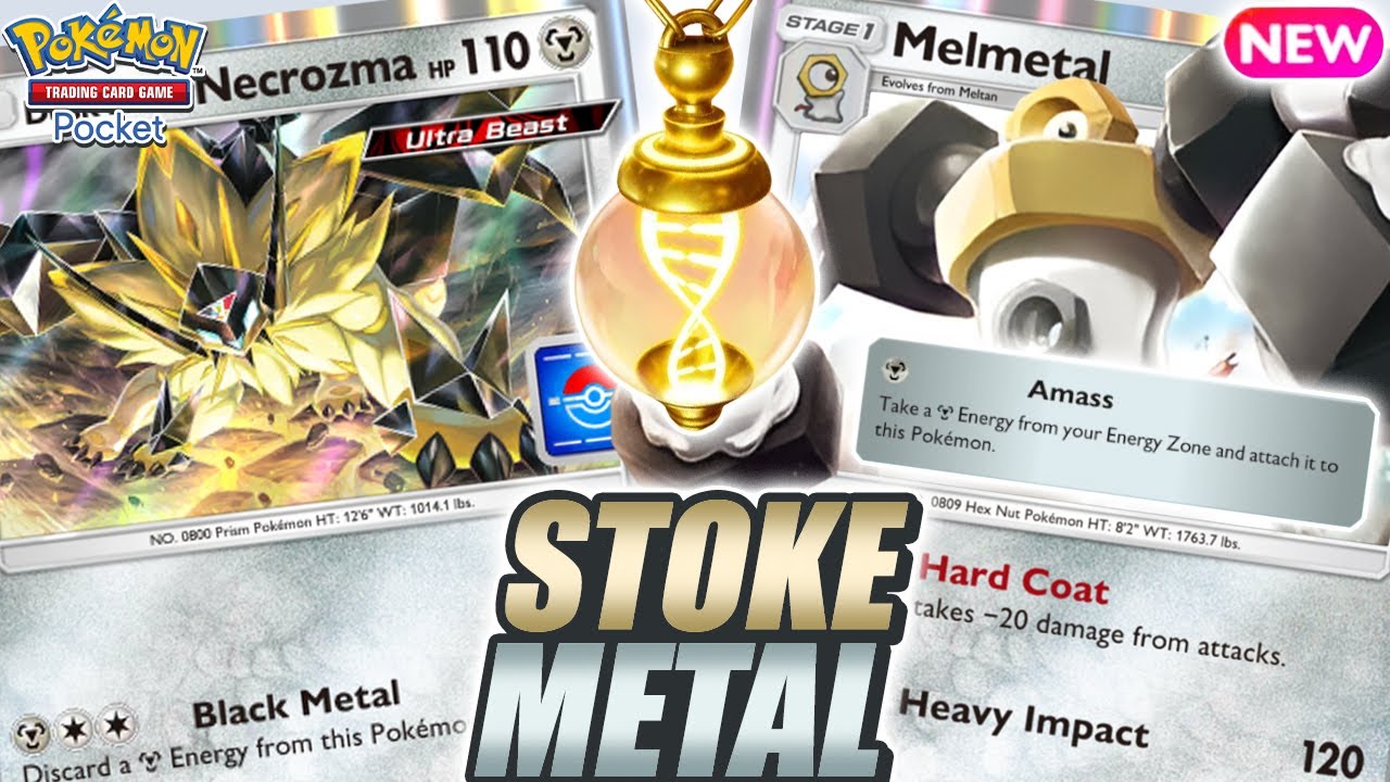 MELMETAL IS BACK ! And It’s Able to Use STOKE Now ! - Pokemon TCG Pocket