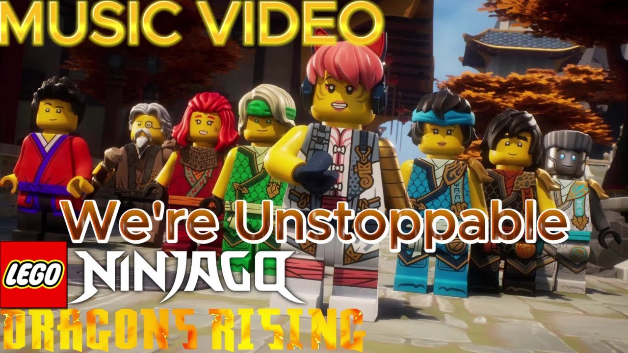LEGO NINJAGO Dragons Rising Season 2 We're Unstoppable (The Score) Music Video 8K Subscriber Special