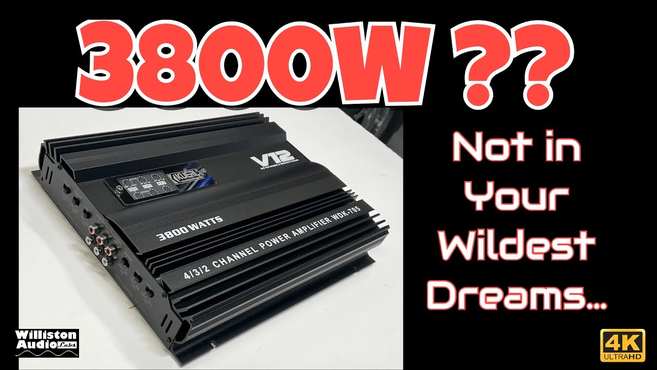 За 60 долларов вы получите этот усилитель V12 мощностью 3800 Вт на eBay...