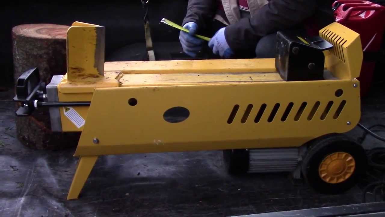Discussion | Demonstration of the Power Kraft | Power Kraft 7 ton Log Splitter