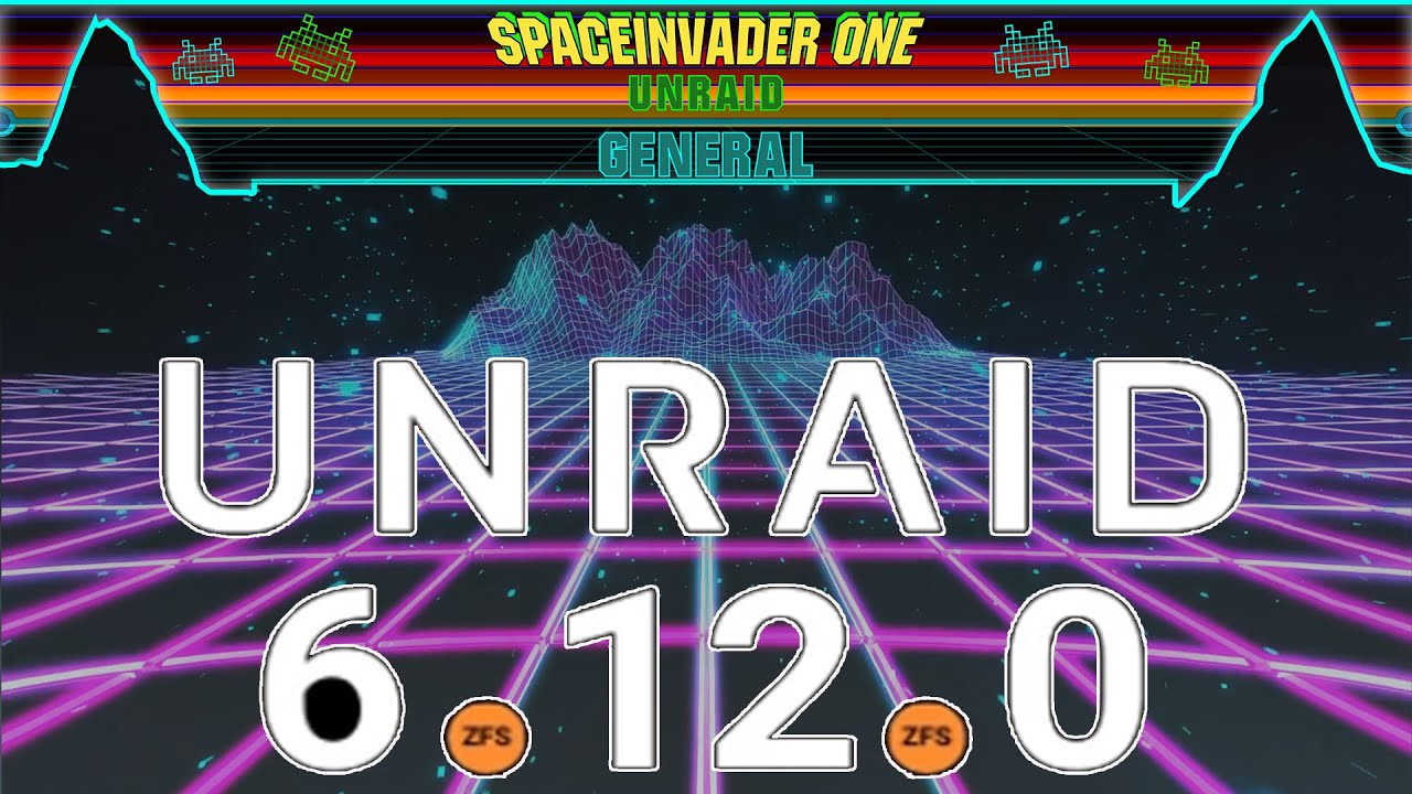 Unraid 6.12 - All the new features including ZFS and much more