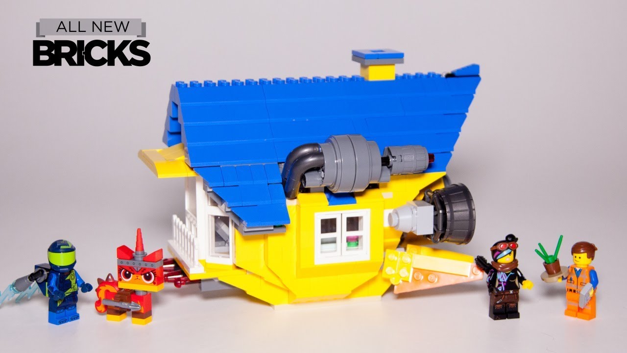 Lego Movie 2 70831 Emmets Dream House and Rescue Rocket Speed Build