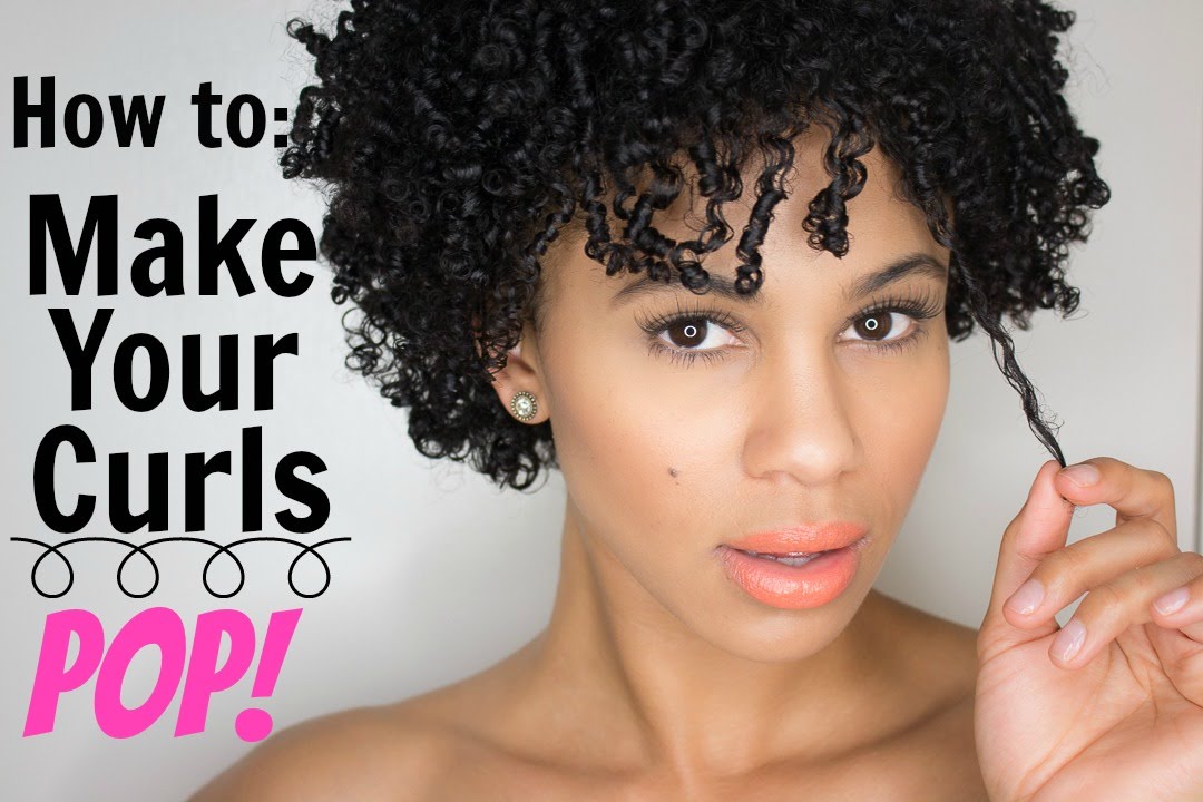 Natural Hair: How to Make Your Curls Pop for Short Hair