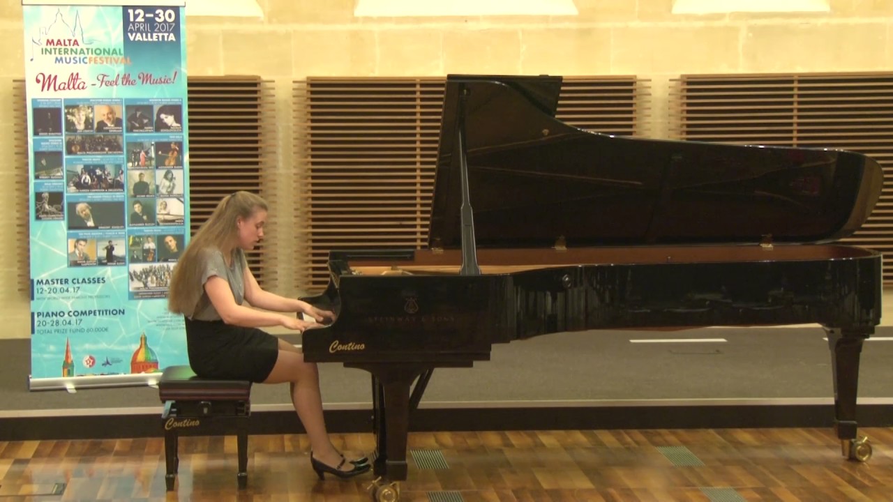 Malta International Music Festival 2017  Group D. Anna Szalucka