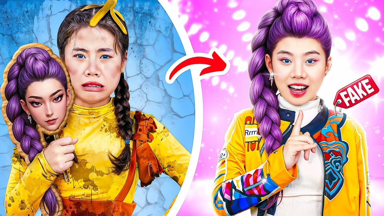 Бедная Кукла Хочет Стать Руми! Брат Помог Стать Охотницей На Демонов!