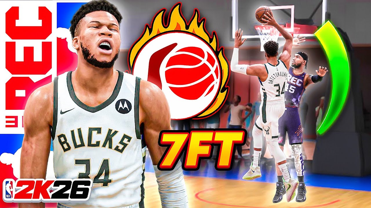 *FULLY OPTIMIZED* 7 FOOT GIANNIS ANTETOKOUNMPO BUILD is OVERPOWERED in NBA 2K26