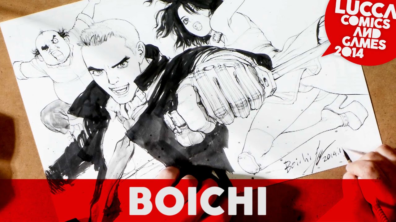[Lucca Comics & Games] Showcase 2014: Boichi