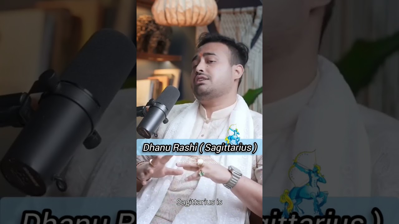 What Astrologer says about Dhanu Rashi ♐ | Arun pandit about Sagittarius |Credit-@ranveerallahbadia