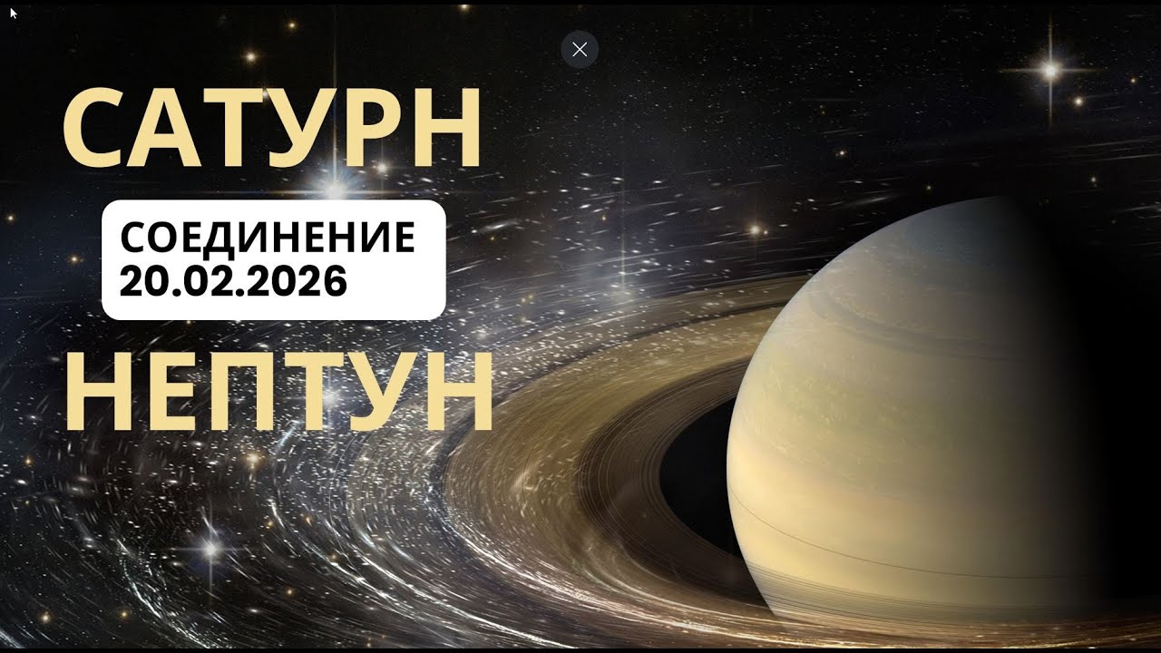 Редкий аспект 2026: Сатурн и Нептун открывают новый цикл судьбы