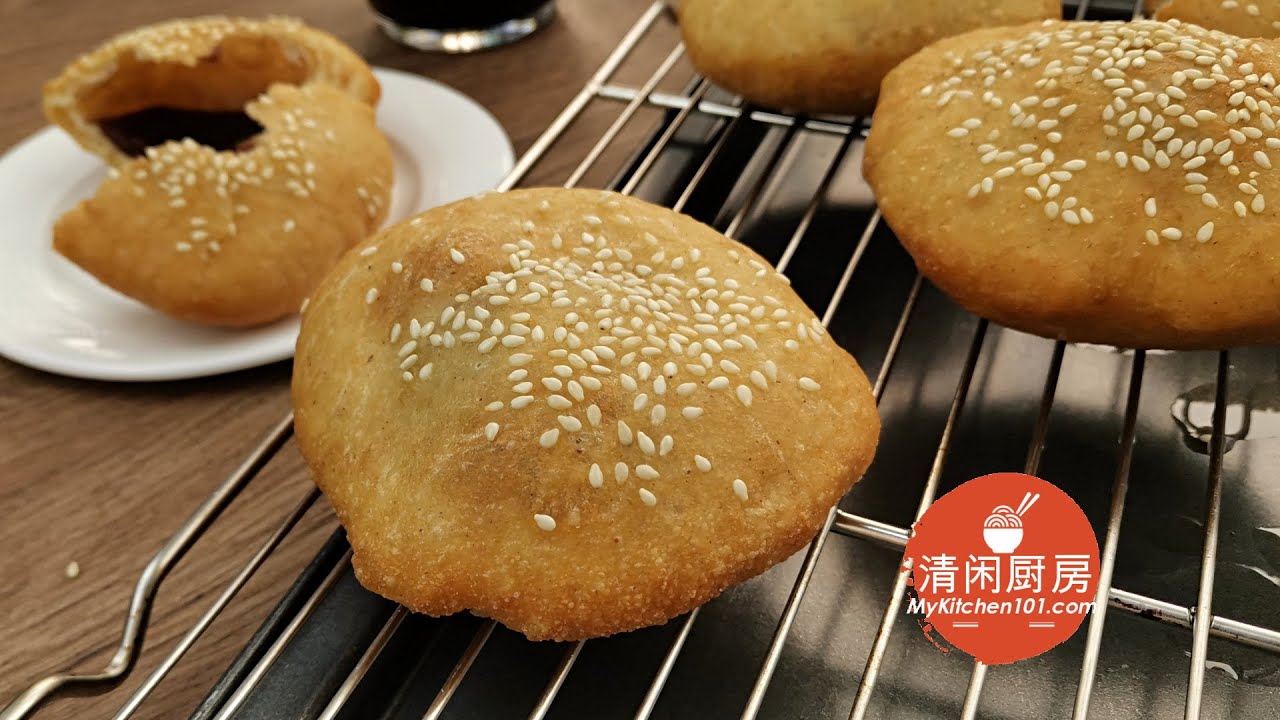 如何制作五香红豆咸煎饼 - 松软有嚼劲 | 清闲厨房