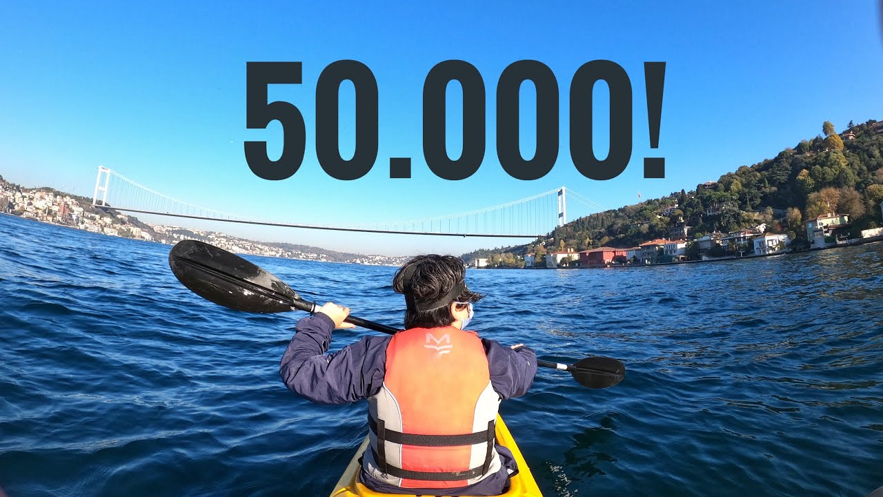 50.000 ABONEYE ÖZEL BOĞAZDA KANO ! İstanbul'da Yapılacak En Güzel Aktivite !