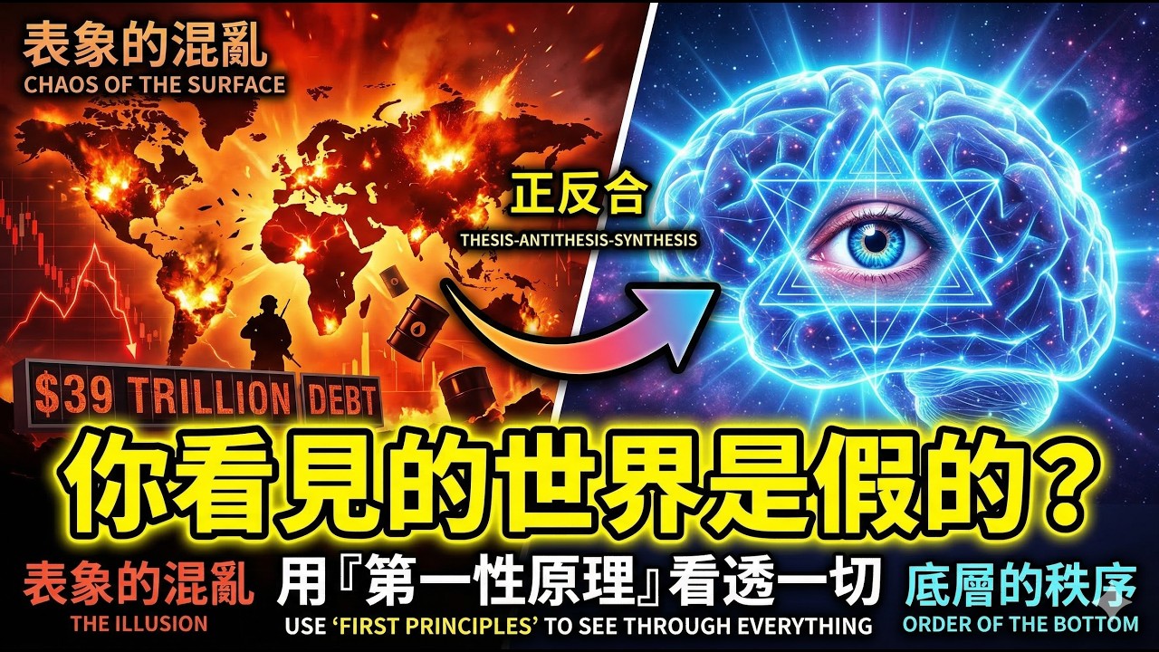 別再被新聞標題洗腦！一套「三維分析框架」，帶你一眼看穿事物本質