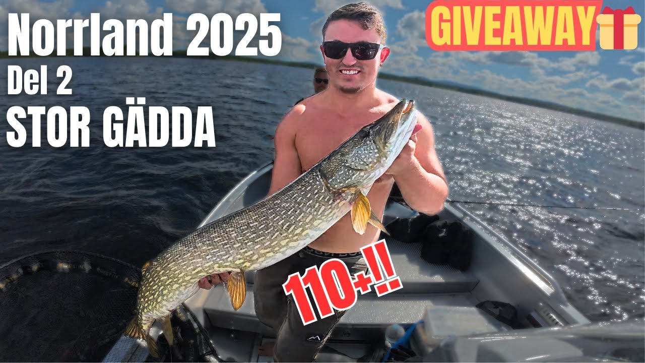 Norrland 2025 Del 2 - STOR Gädda!