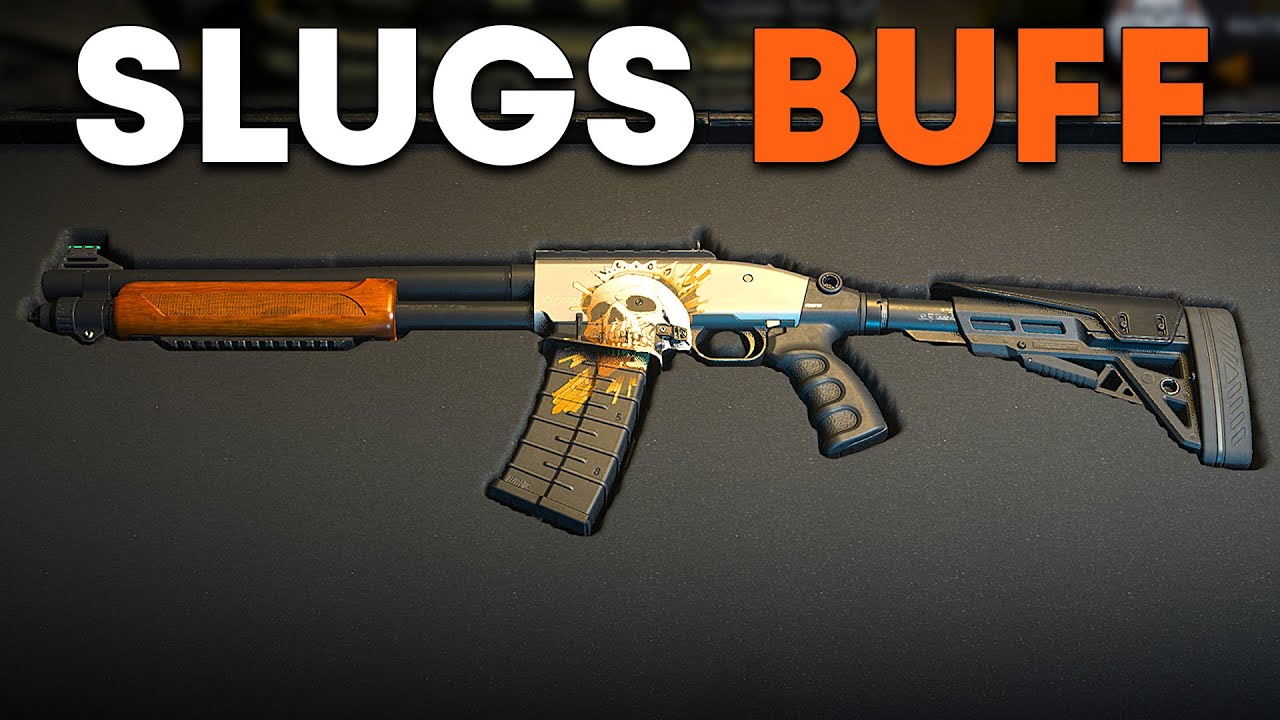 They buffed slugs so I built a sniper shotgun