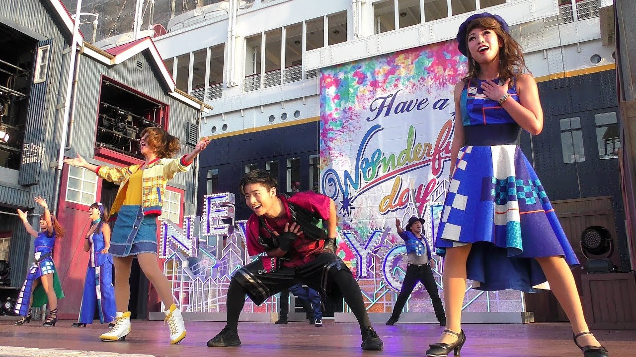 ハロー、ニューヨーク！(最前列でダンサーさんメイン)【TDS】2019/7/27(土)〔2回目〕