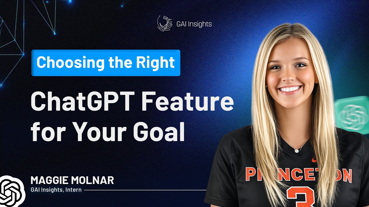 How to Choose the Right ChatGPT Feature for Any Task