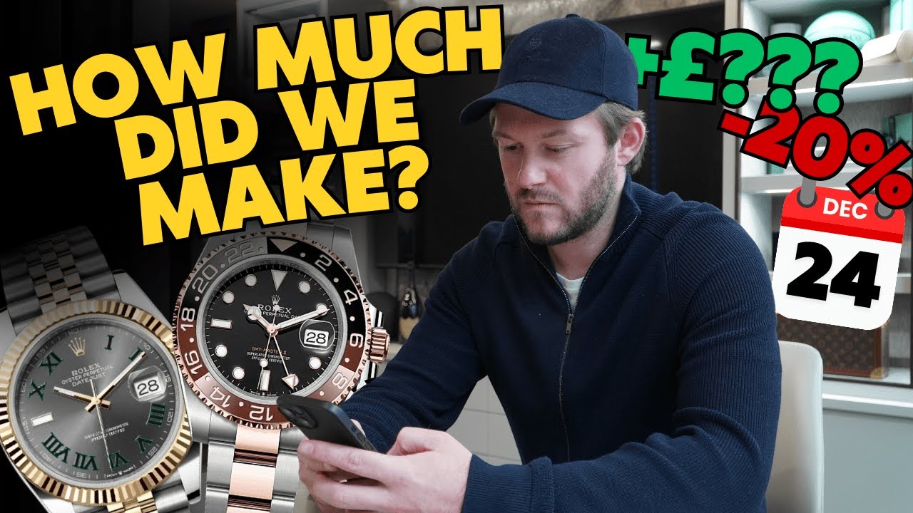 The watch market IS NOT DEAD?! 💀 Here's how many watches we SOLD in December! | Trotters Jewellers