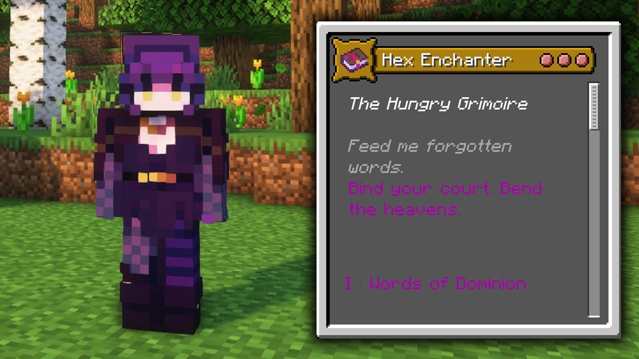 Происхождение &laquo;Hex Witch&raquo; &mdash; Обзор мода Minecraft