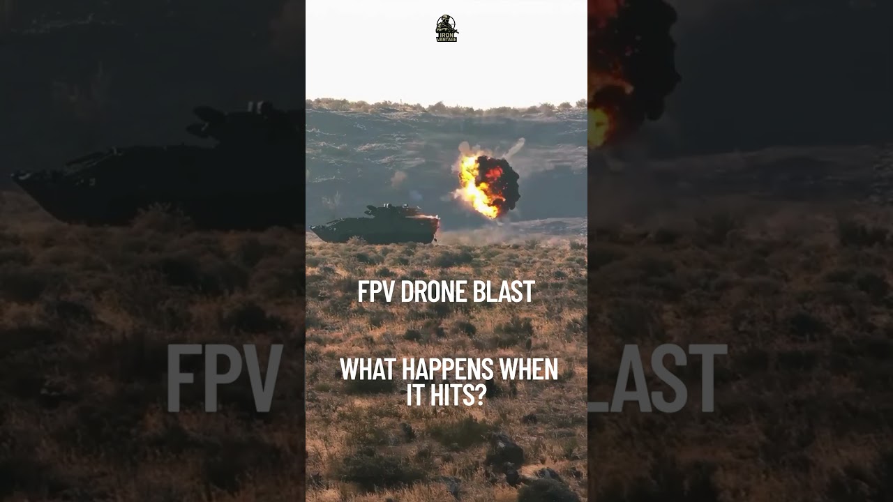 This Is What an FPV Drone Explosion Looks Like!