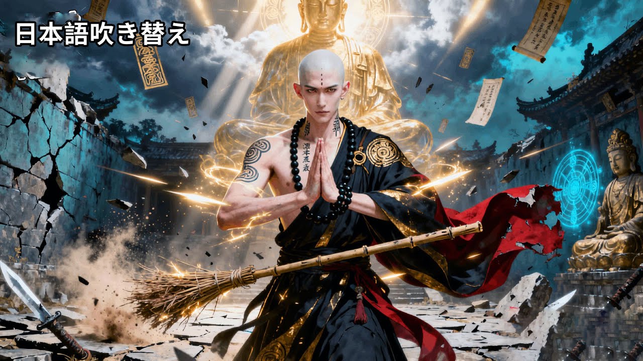 【日本語吹き替え】雑用係のおじいさん、実は隠れた伝説の最強武神だった…襲ってきた十大高手を一瞬で粉砕し全員仰天！ #中国ドラマ #全話 #無料 #カンフー