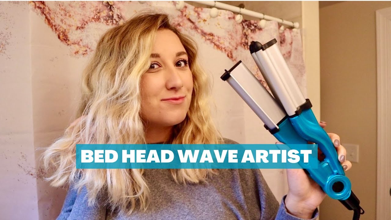 Как использовать Bed Head WAVE ARTIST | Идеальные пляжные волны! | Простой урок по укладке волос