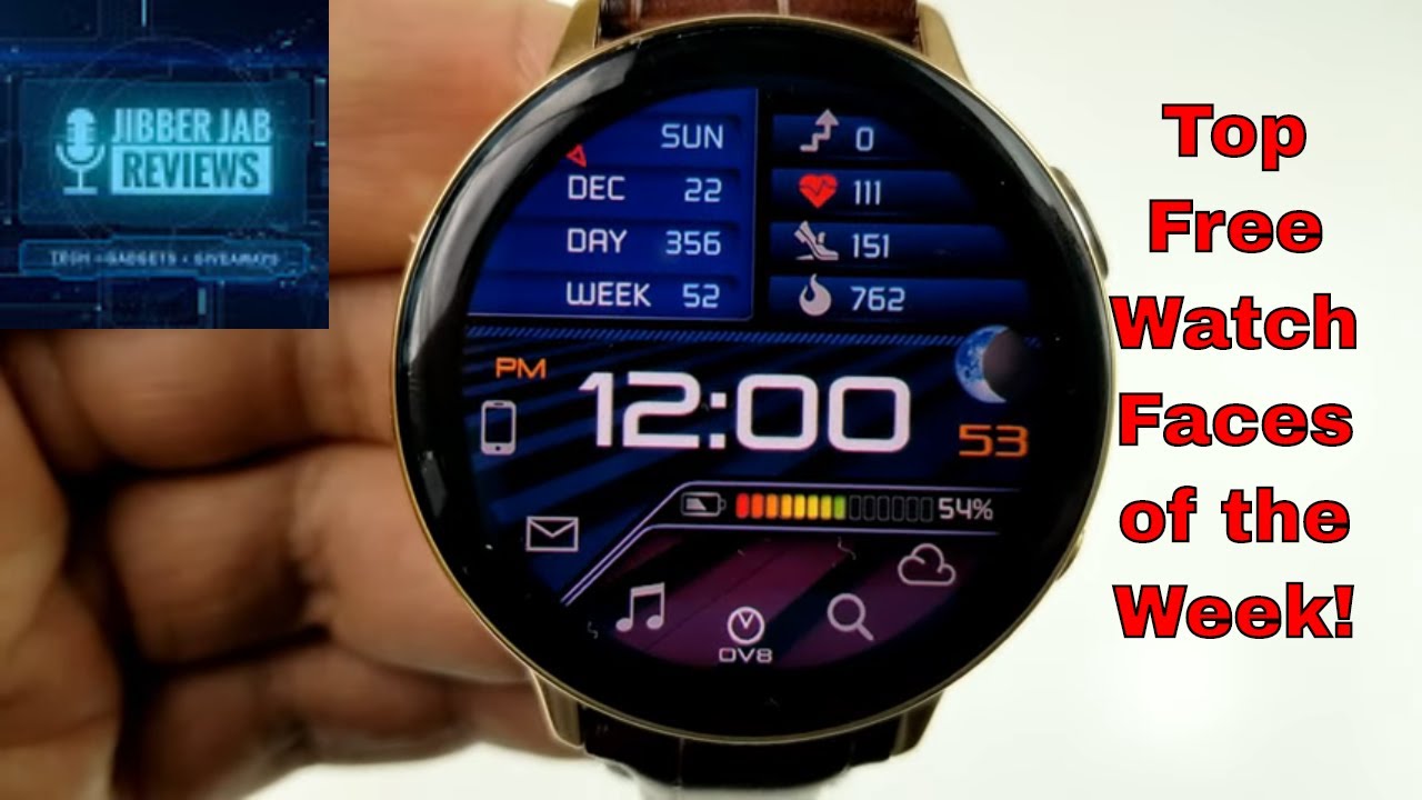 TOP FREE Must See & Must Download Samsung Galaxy Watch Active 2/Galaxy Watch/Gear S3 Watch Faces