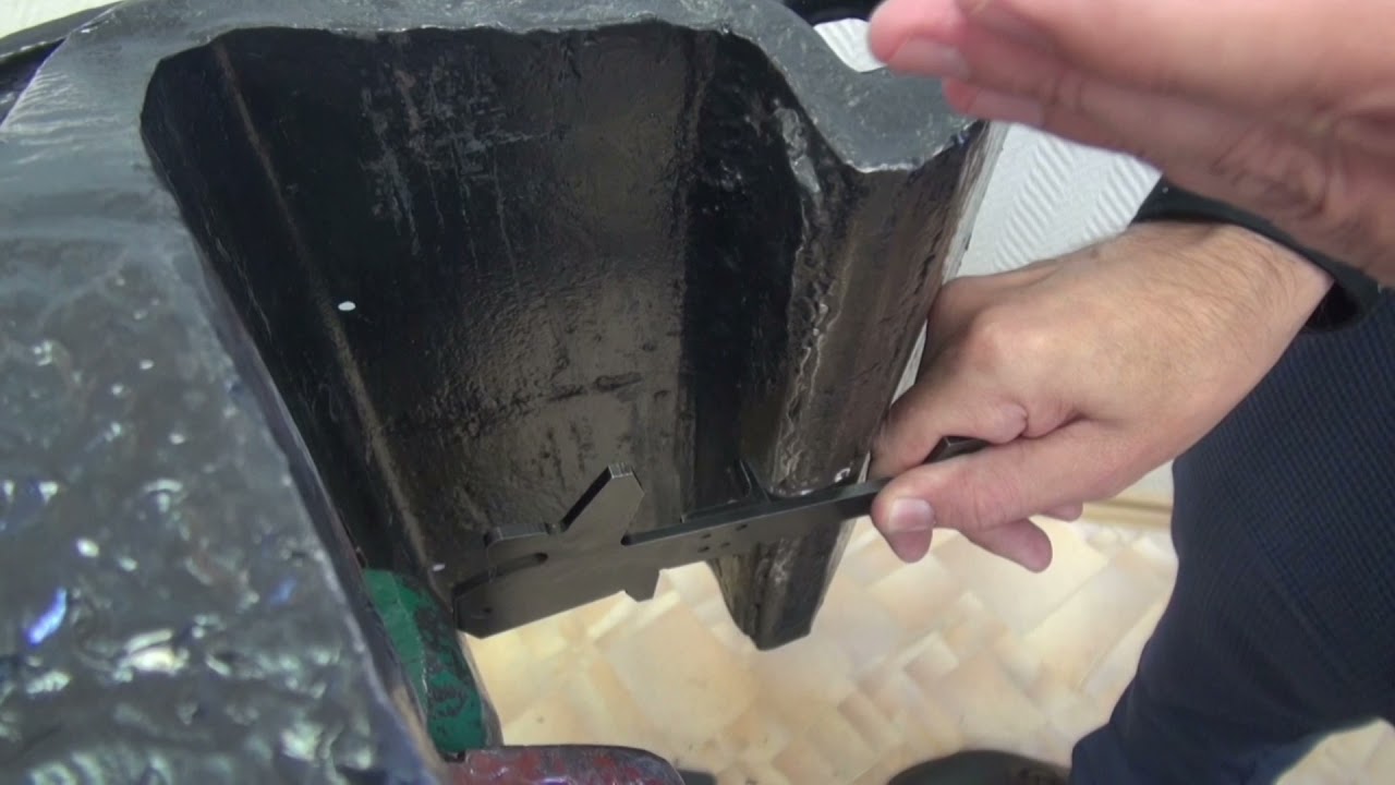 Контроль автосцепки шаблоном 873